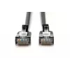 Patchkabel Digitus CAT 6A klasse Ea F/FTP 5m zwart