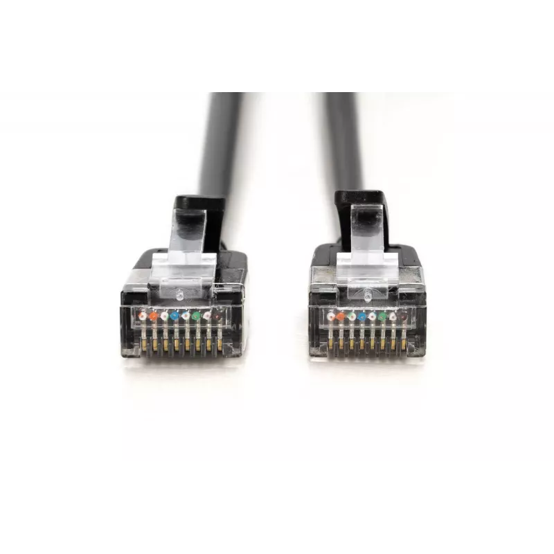 Patchkabel Digitus CAT 6A klasse Ea F/FTP 5m zwart
