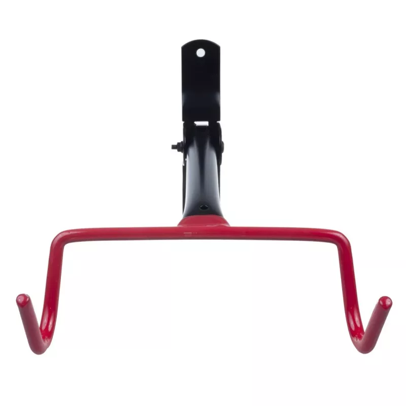 Wandgemonteerde fietsenstandaard MACLEAN MC-430, horizontale steun, draagt tot 30 kg, zwart