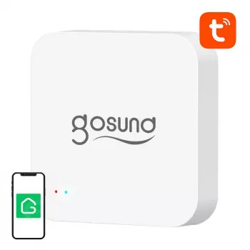 Gateway Gosund G2 — slimme Bluetooth BLE Wi‑Fi Mesh gateway met Tuya alarmfunctie