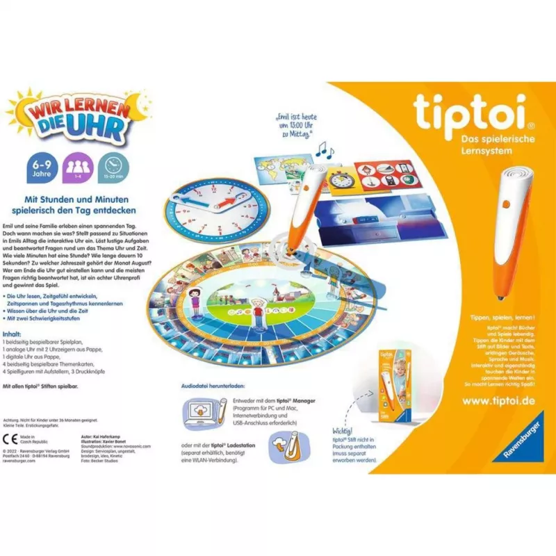 tiptoi 00126 bordspel 15 min. leerspel