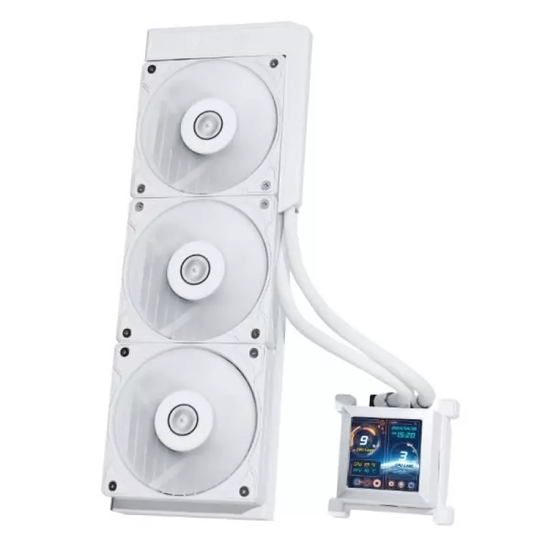 All-in-one-vloeistofkoeler Lian Li HSLCD36SW 12 cm wit 200–2500 tpm