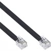 InLine modulaire kabel RJ12 stekker / stekker 6P6C 20m