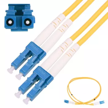 Patchkabel LC/UPC - LC/UPC Singlemode Duplex 3mm, 5m van Extralink