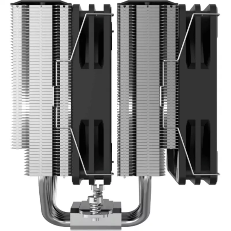 CPU-luchtkoeler Silentware Titan Performance dual-tower, 265W TDP, 2×120mm PWM-ventilatoren, compatibel met AM5/LGA1700