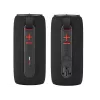 Draagbare stereoluidspreker TRACER Stripe zwart — 10 W RMS, Bluetooth/bedraad, USB-A & USB-C, MicroSD, ingebouwde accu (tot 5 uur)