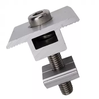 Middenbeugel, aluminium, 30 mm