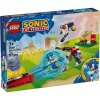 Constructiespeelgoed LEGO Sonic the Hedgehog 77001 Campfire Showdown speelset, 177 onderdelen, 1 minifiguur, leeftijd 7+