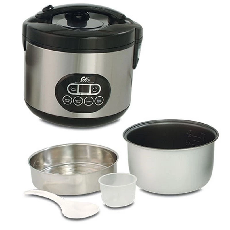 Rijstkoker Solis 979.30 1,2 L 500 W roestvrijstaal