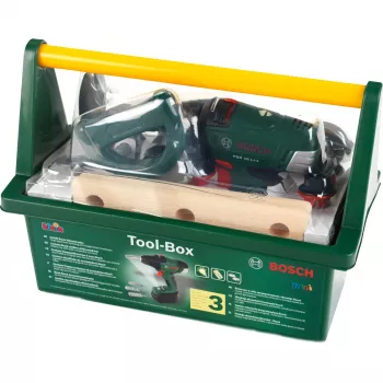 Theo Klein 8520 Bosch gereedschapskist I met veel gereedschap I incl. accu-schroefmachine
