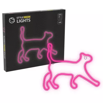 Decoratieve neon-ledlamp MANTA SNL70PK Style Neon Lights CAT 2 roze (model SNL70PK)