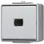 JUNG 633 W Elektrische schakelaar Tuimelschakelaar Wit (633W)