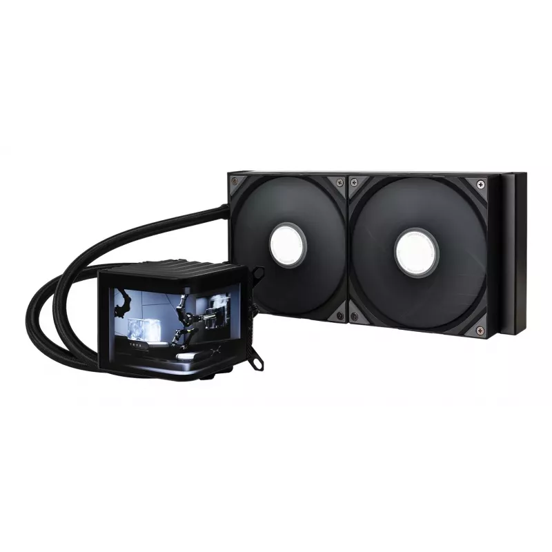 TRYX PANORAMA 280 Processor Vloeistofkoelsysteem 14 cm Zwart 1 stuk