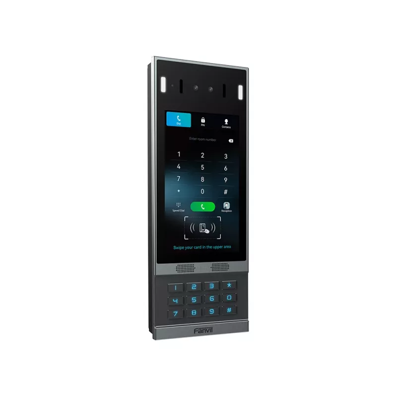 Fanvil i67 videodeurintercom 2 MP 17,8 cm (7 inch) zwart, grijs
