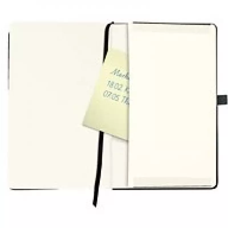 Schrijfblok Herlitz 11369790 A5 96 blad zwart