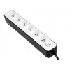 TRACER Stekkerdoos Zebra 1,5 m 6 stopcontacten