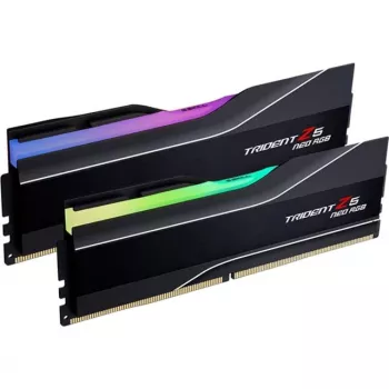DIMM 64 GB DDR5-6000 (2x 32 GB) dual-kit, werkgeheugen zwart, F5-6000J2636H32GX2-TZ5NR, Trident Z5 Neo RGB, AMD EXPO