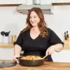 Staub Chistera 40511-472-0 braadpan 28 cm, rond, gietijzer, 3,7 l, zwart