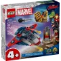 Bouwset LEGO Marvel Super Heroes Captain America Thanos 76319 — 107 onderdelen, 2 minifiguren, leeftijd 4+