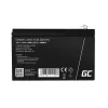 UPS-batterij Green Cell AGM04 12V 7Ah verzegelde lood-zuur (VRLA) zwart, 1 stuk