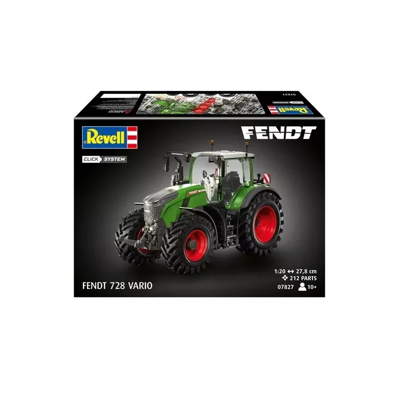 Plastic model tractor Fendt 728 Vario