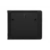 Wandbehuizing LANBERG 9U 19 inch WF01-6609-10B, 600×600×507 mm, 60 kg, IP20, zwart