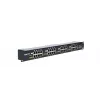 Extralink Gigabit PoE-injector 16 poorten 16x 1000Mb/s RJ45, rackmount