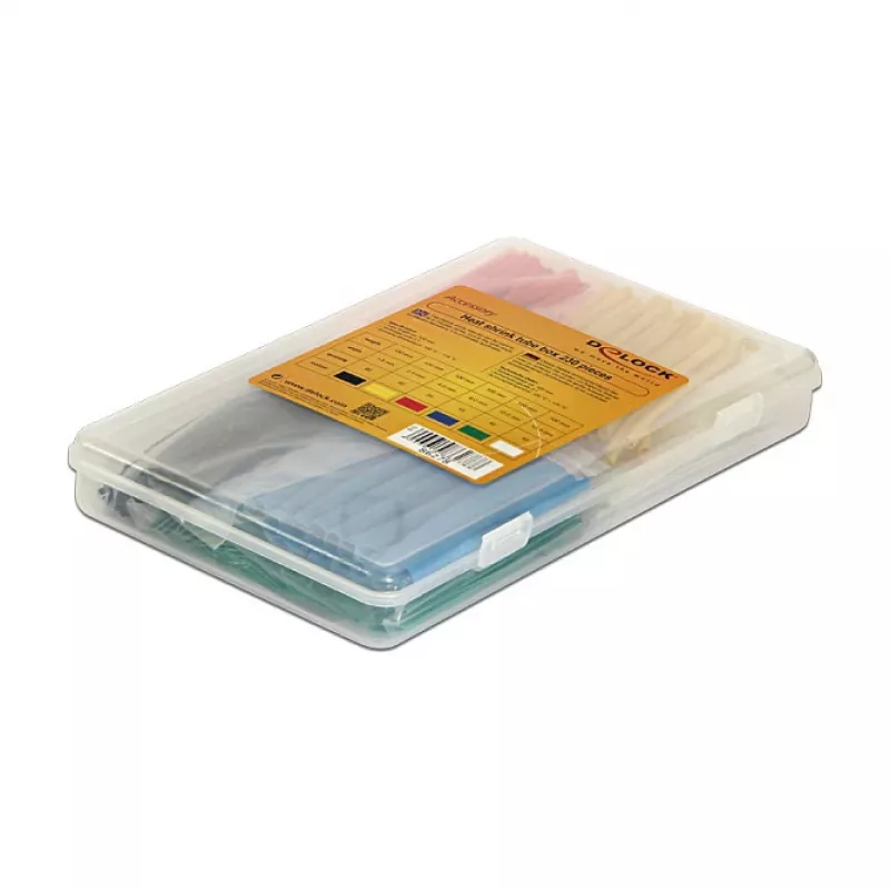 DeLOCK 86278 krimpslangenset, 230 stuks, meerkleurig