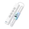 Stekkerdoos Meross MSP844 — 4 AC-stopcontacten, 2 USB-A, 2 USB-C