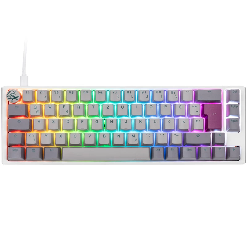 Ducky One 3 SF toetsenbord gaming USB QWERTZ Duits grijs