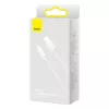 Baseus Dynamic kabel USB naar Lightning, 2,4A, 2m (wit)