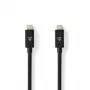 Nedis 2m USB-C-kabel 4.0 Gen2x2, 240W, 20 Gbps (CCGB66020BK20)