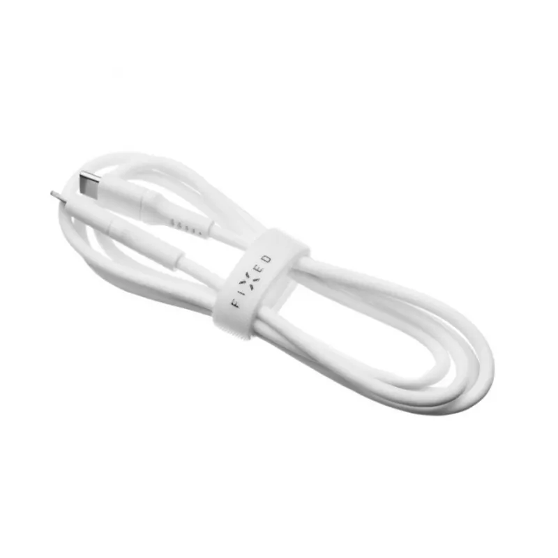 USB-C naar USB-C vaste kabel FIXED FIXDLS-CC2-WH, 2 m, 60 W