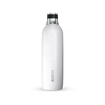 Carbonisatiefles voor BRITA 1046735 — RVS, 1 L, 93 mm Ø, 305 mm hoogte