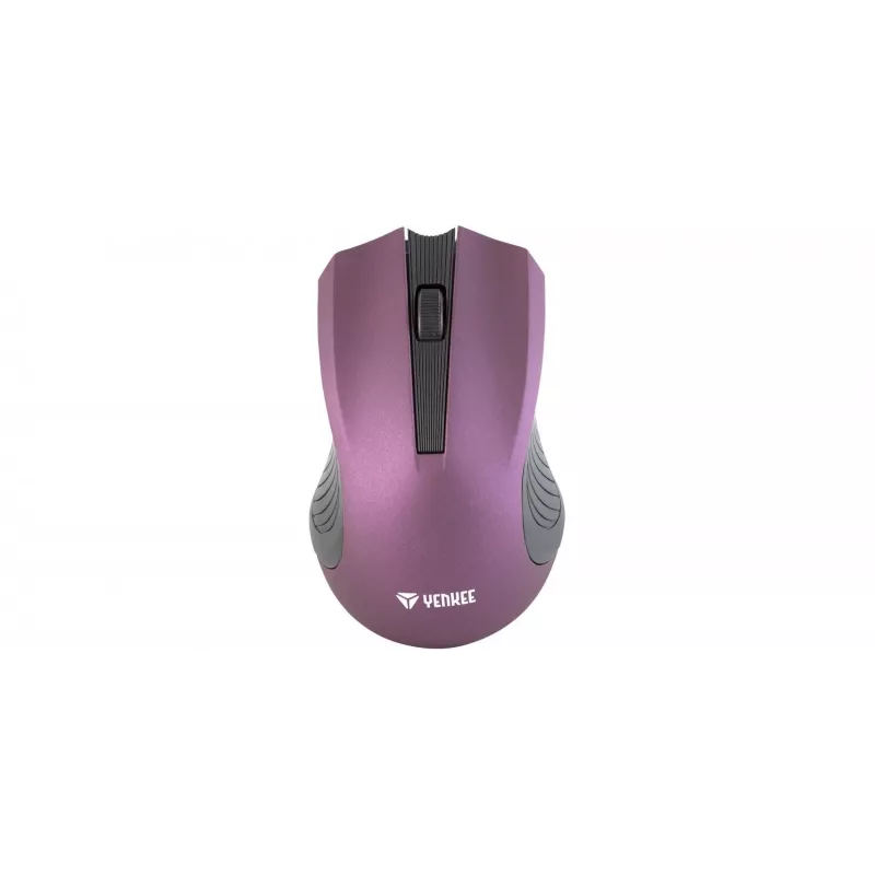 2,4 GHz optische symmetrische draadloze muis, 3 knoppen, paars