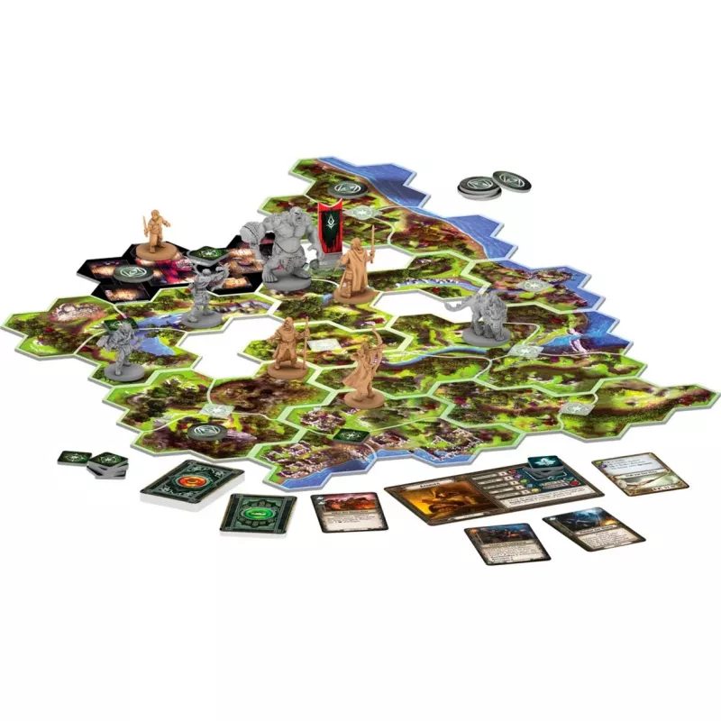 Asmodee In de ban van de Ring: Reis door Midden-aarde, bordspel