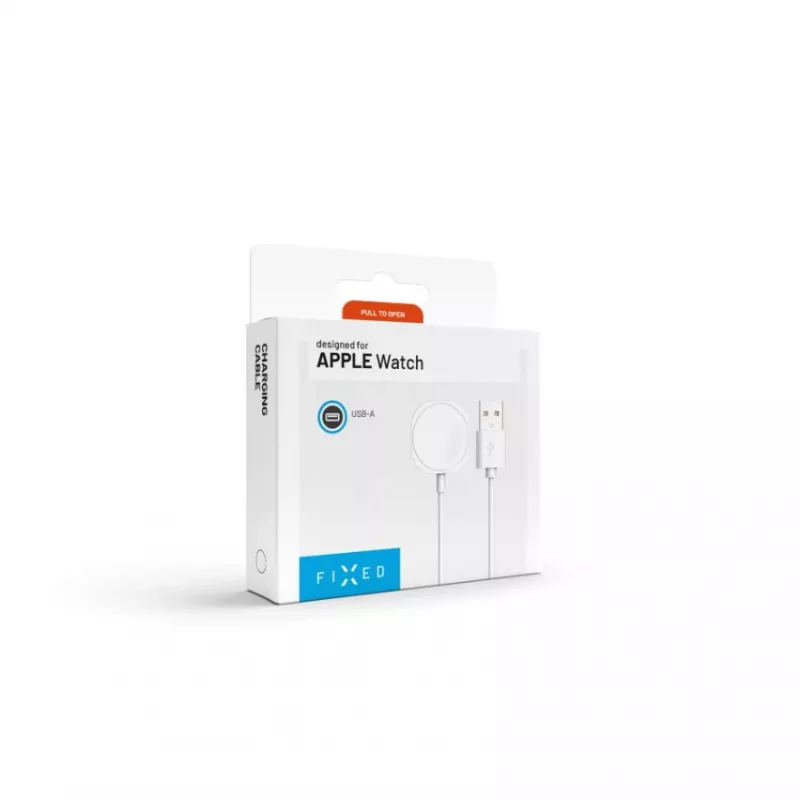 Oplaadkabel FIXED FIXDW-AW voor Apple Watch, USB-A naar magnetische oplader, 1 m