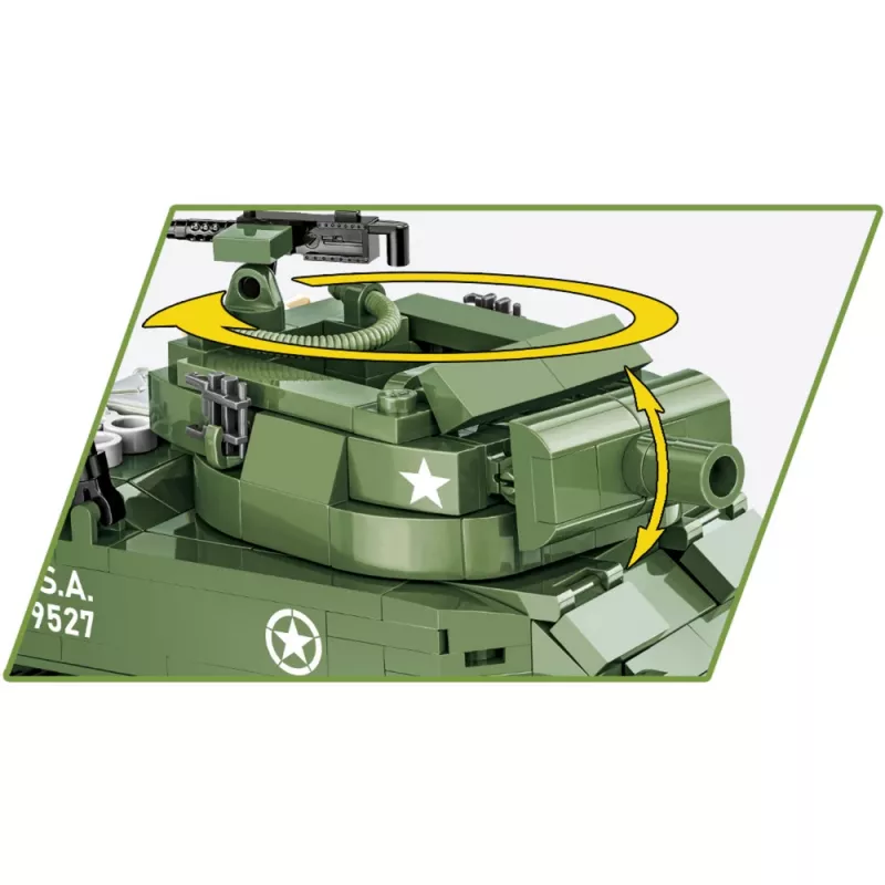 Bouwstenen COBI H.M.C M8 Scott 525 onderdelen Tweede Wereldoorlog