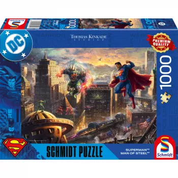 Thomas Kinkade Studios: DC Superman - Man of Steel, puzzel 1000 stukjes