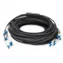 DIGITUS vooraf geassembleerde Fibre Optic Universal Breakout-kabel, singlemode OS2, 8 vezels, LC/UPC - LC/UPC