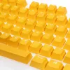 Toetskapset Ducky DKSA109-DEPDYDYYWO1 geel PBT Double-Shot DE-layout 109 toetsen