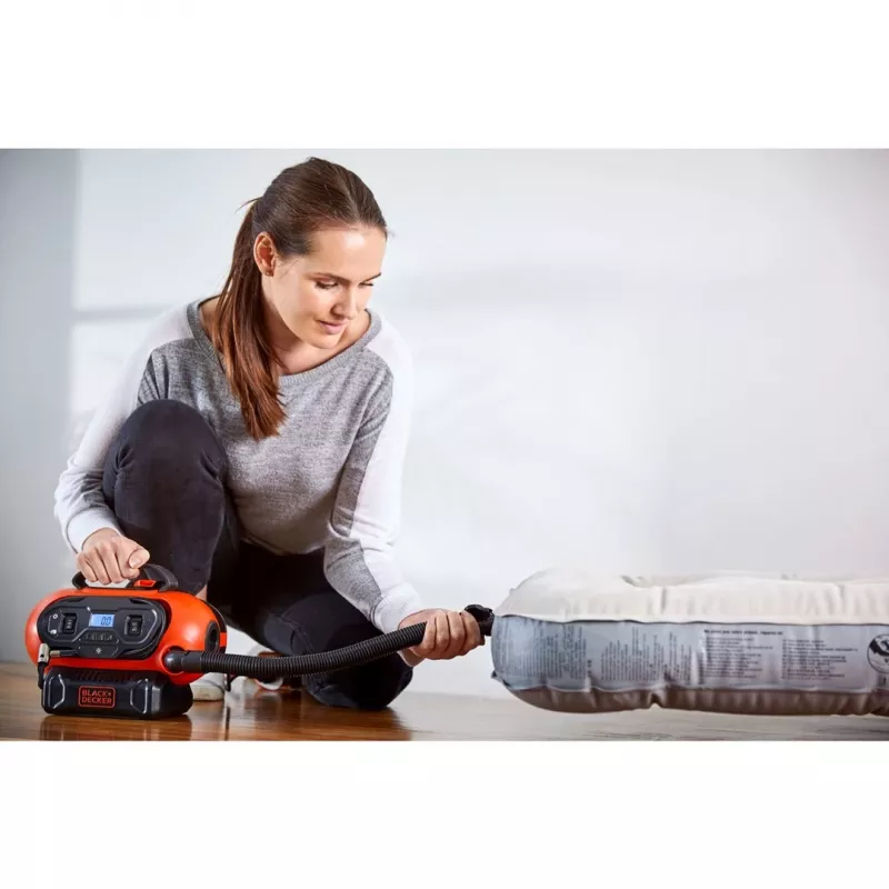 Black & Decker BDCINF18N-QS luchtcompressor 160 l/min AC/aansteker
