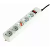 Stekkerdoos Gembird SPG3-B-6C 1,8 m 5 AC-stopcontacten