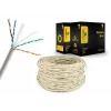 Netwerkkabel Gembird UPC-6004SE-SOL Cat6 RJ-45 op rol, 100 m, grijs