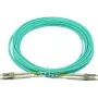 Glasvezelkabel BlueOptics EFE350-005M-AQ-R-BO LC LC/UPC OM3 5 m aqua