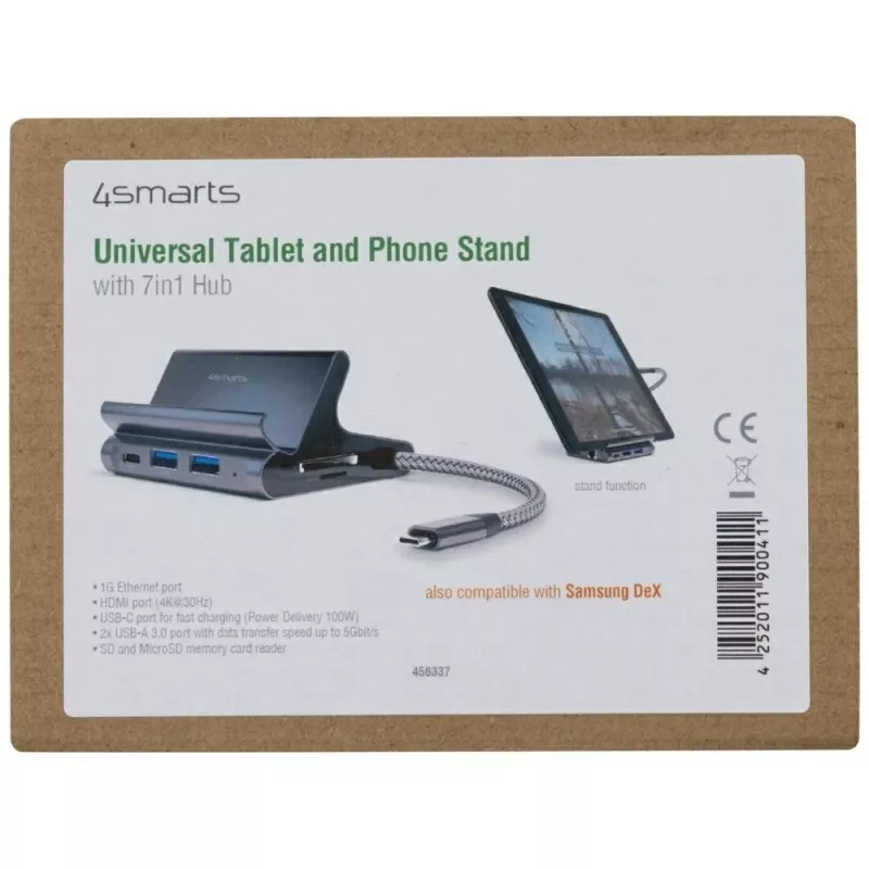 Houder voor tablet/smartphone 7in1 Dex HDMI/RJ45