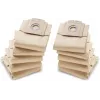 Stofzuigerzak Karcher 6.904-333.0 voor stofzuiger, papier, zand, 10 stk.