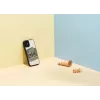 Telefoonhoesje Man and Wood voor iPhone 12 mini — wit stierdesign