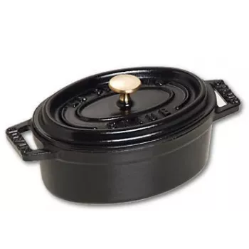 Losse pan van gietijzer Staub Minis – zwart, 800 g