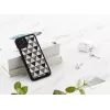 Telefoonhoesje iKins voor iPhone 11 Pro – zwart piramidedesign